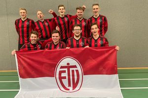 Die Faustball-Männer schafften den Aufstieg in die 2. Bundesliga.