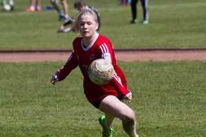 Steffi Lebensorger reist mit ihrem Faustball-Team nach Hannover. Foto: Spille