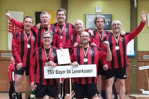 von links: Rainer Cymera, Rolf Strack, Frank Schmidt, Harald Damovsky, Udo Mehle, Ralf Frings, Peter Kawaters, Leo Forstmeier, Detlef Cymera (Foto: TV Wasenbach)